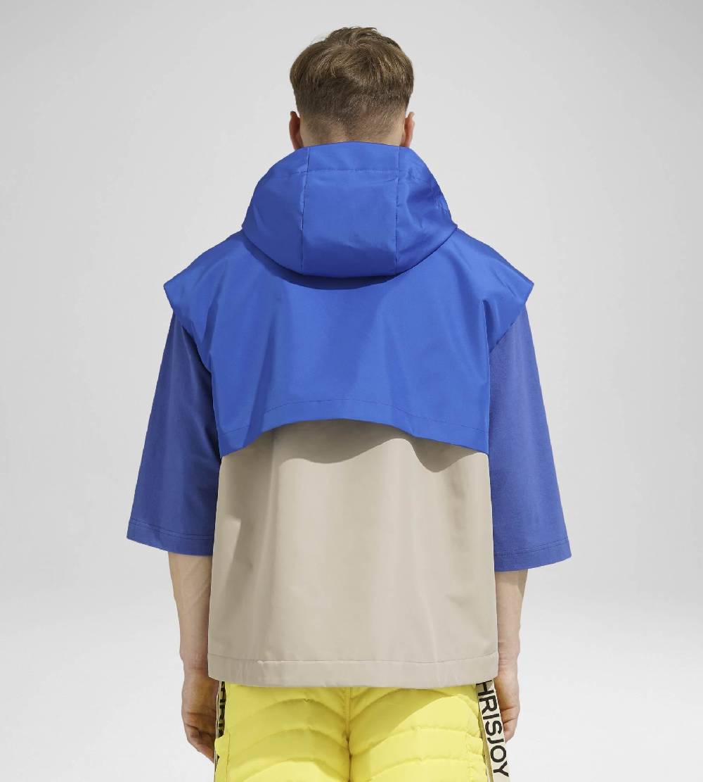 Khrisjoy SHELL WINDBREAKER VEST OVERSEA SAND Novità