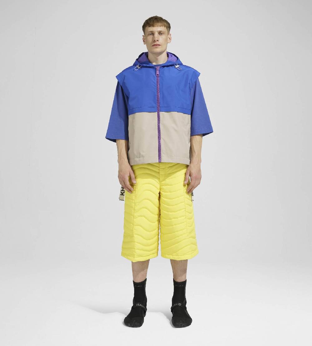 Khrisjoy SHELL WINDBREAKER VEST OVERSEA SAND Novità