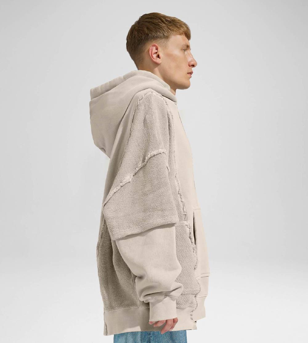 Khrisjoy HOODIE DOUBLE POCKETS DESERT Offerta