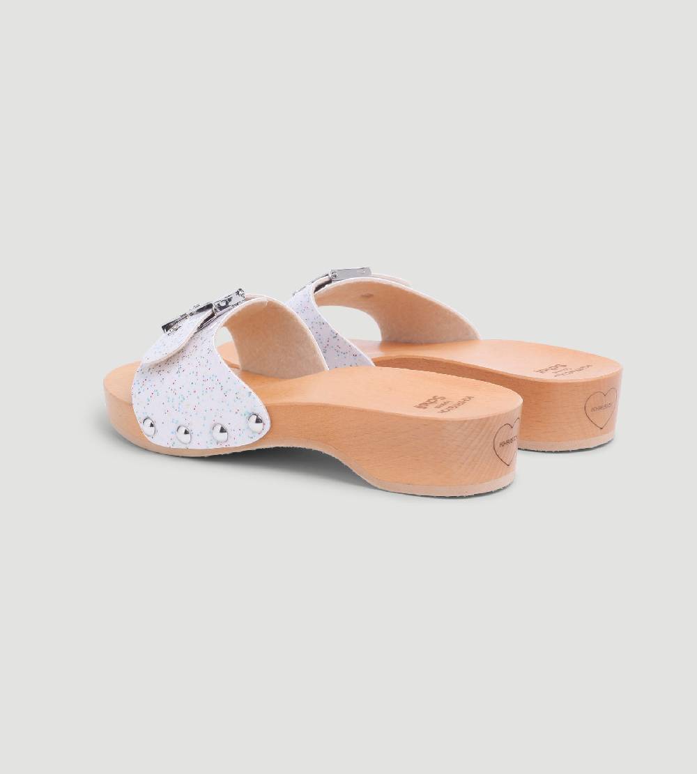 Khrisjoy KJ X SCHOLL - PESCURA HEEL WHITE SPARKLES Outlet
