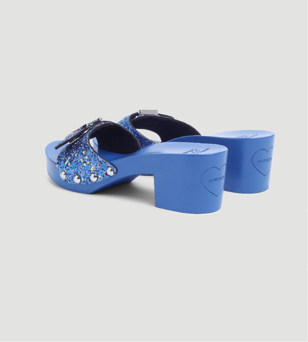 Khrisjoy KJ X SCHOLL - PESCURA IBIZA BLACKBERRY BLUE In Vendita