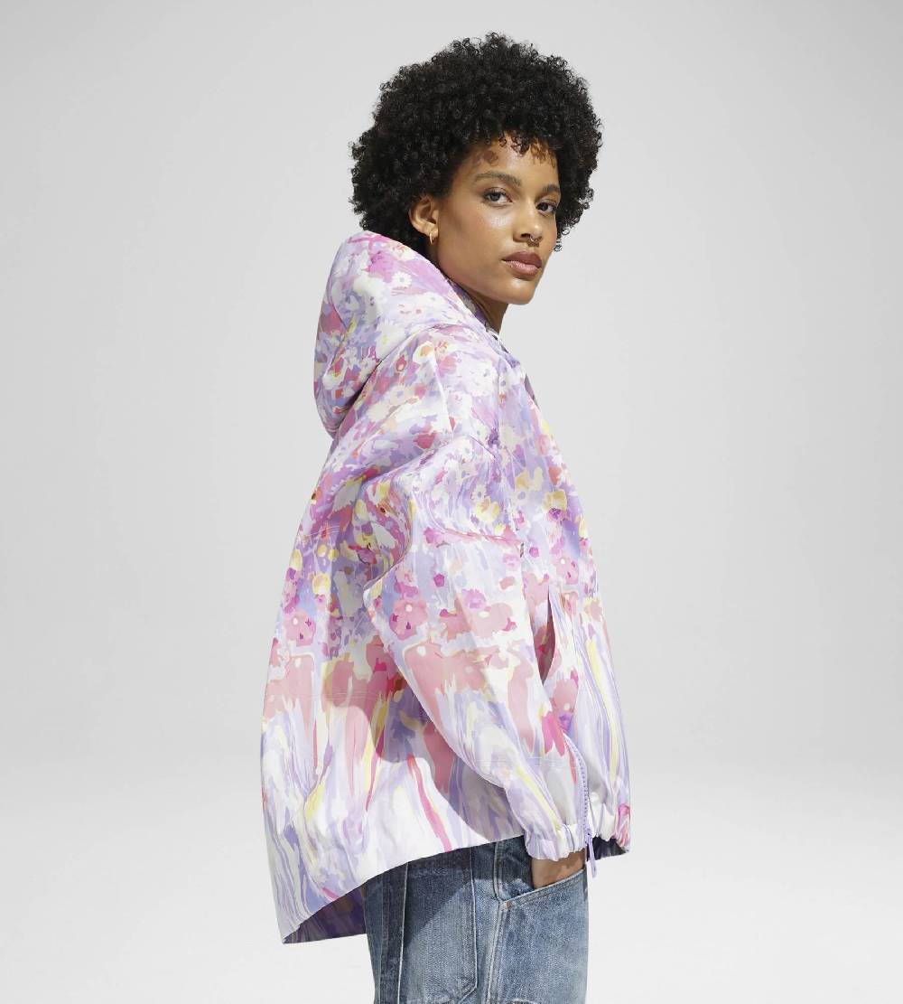 Khrisjoy KHRIS WINDBREAKER FLOWERS UPSIDE DOWN CANDY PINK I Più Venduti