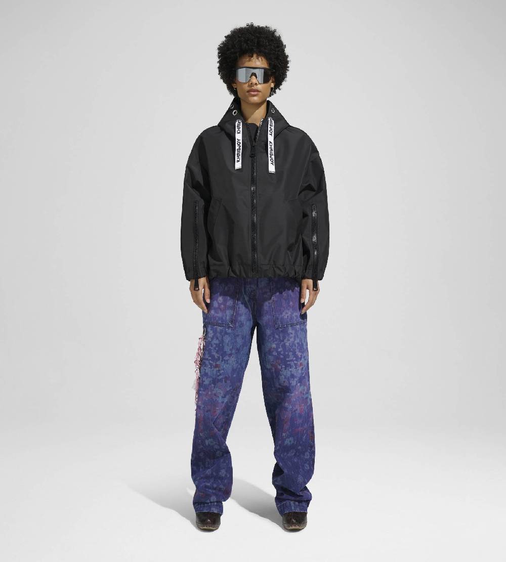 Khrisjoy NEW KHRIS WINDBREAKER BLACK Nuova