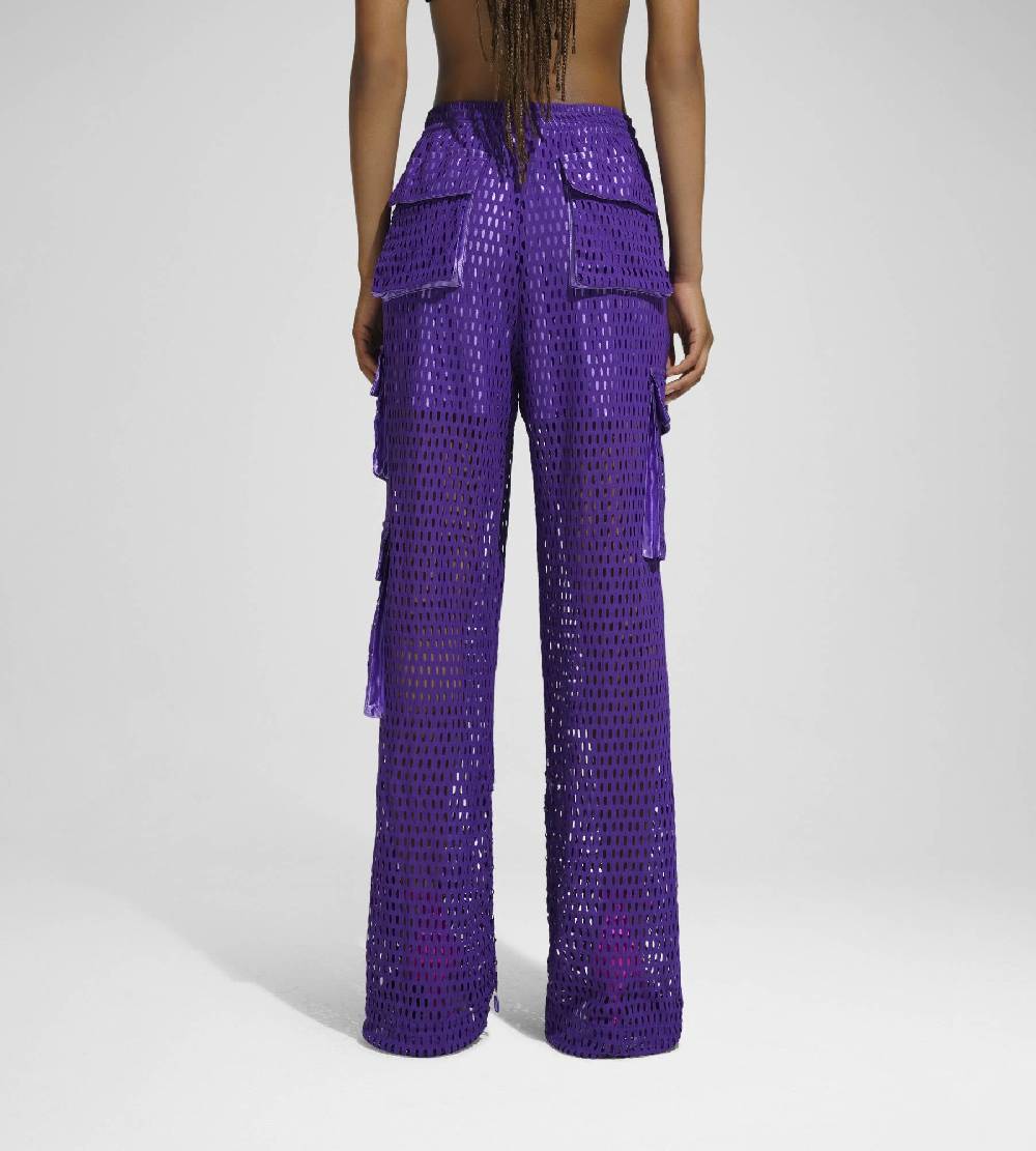 Khrisjoy PANTS MULTIPOCKET MESH WISTERIA 2025