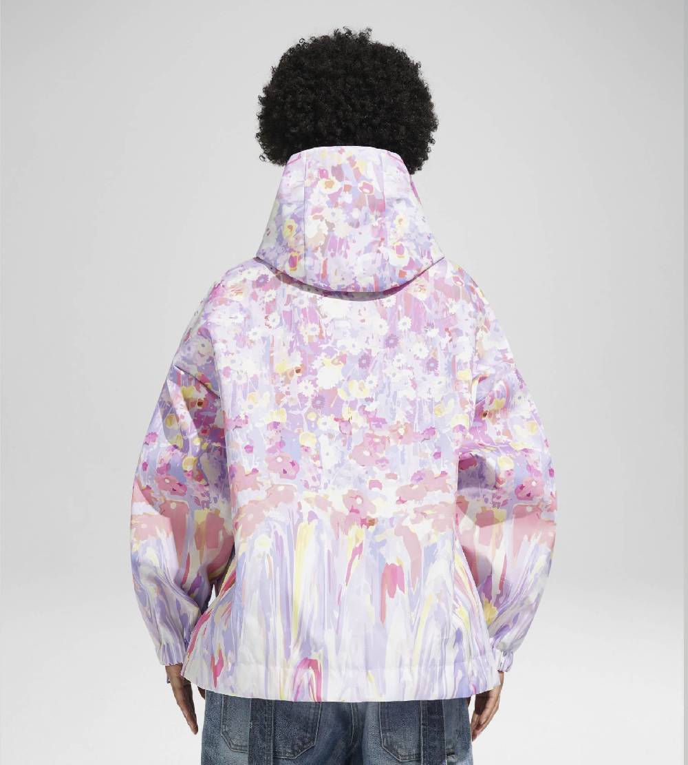 Khrisjoy KHRIS WINDBREAKER FLOWERS UPSIDE DOWN CANDY PINK Shopping Online