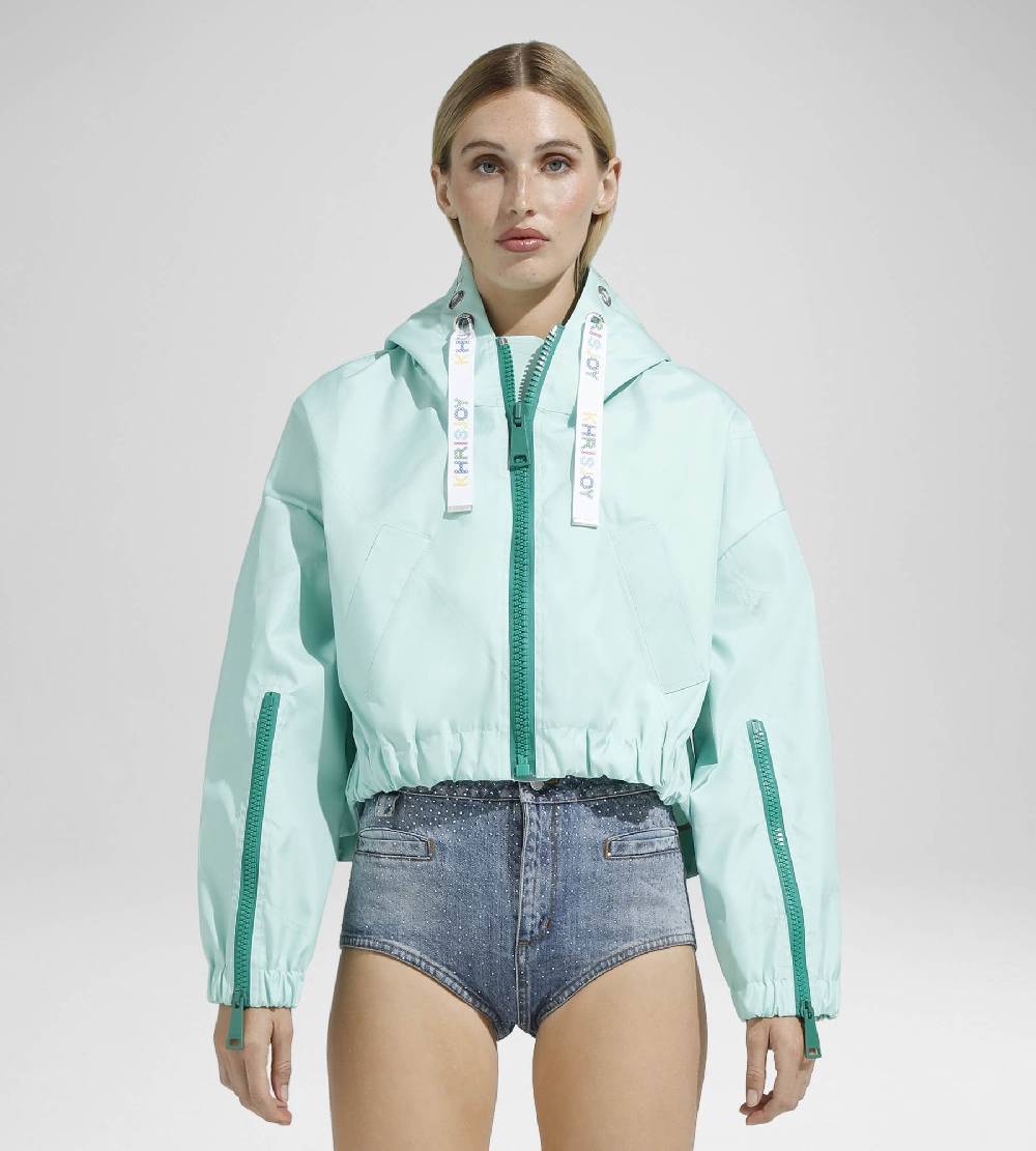 Khrisjoy NEW KHRIS CROP WINDBREAKER AFTER EIGHT Presa