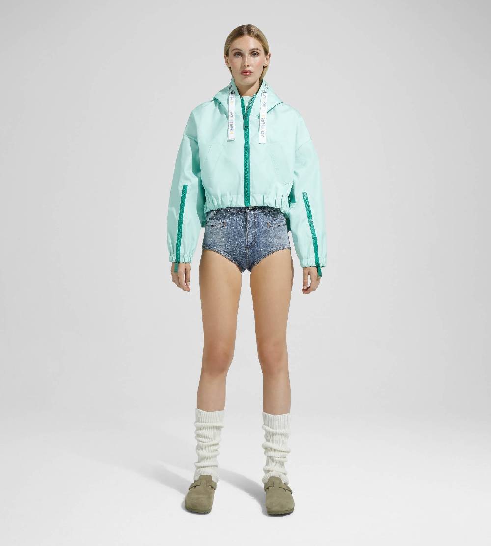 Khrisjoy NEW KHRIS CROP WINDBREAKER AFTER EIGHT Presa