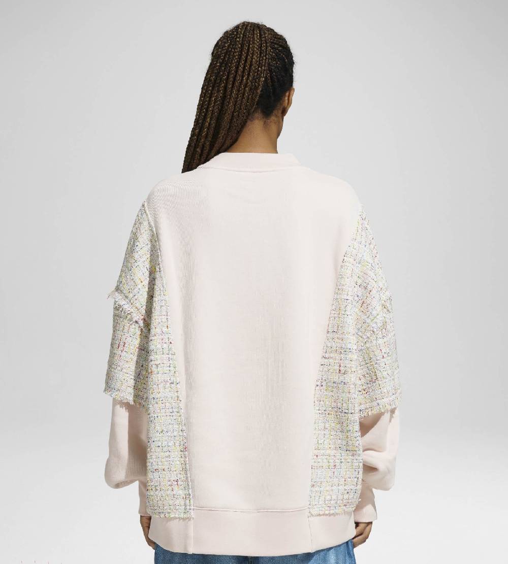 Khrisjoy TWEED CREWNECK CONFETTI Vendita Economica