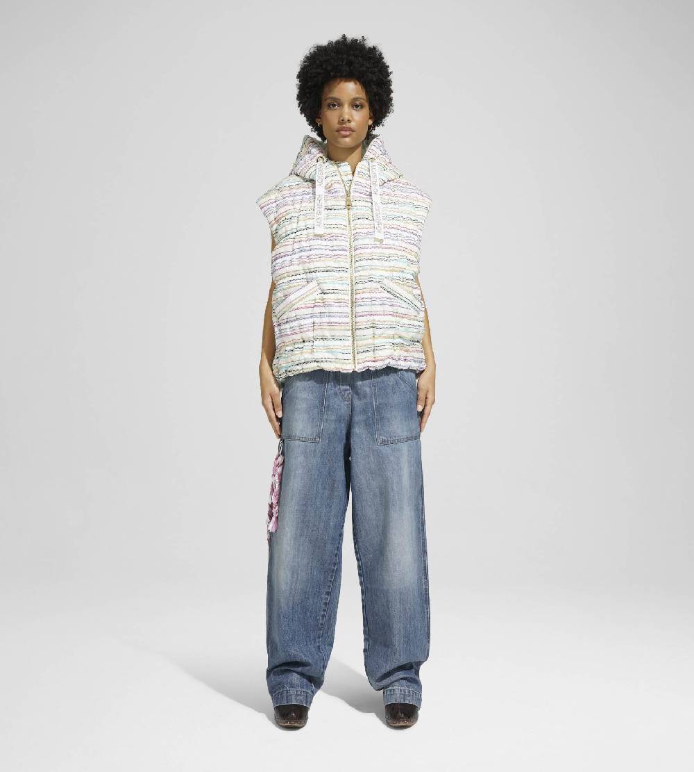 Khrisjoy VEST WAVE EMBROIDERY RAINBOW Vendita