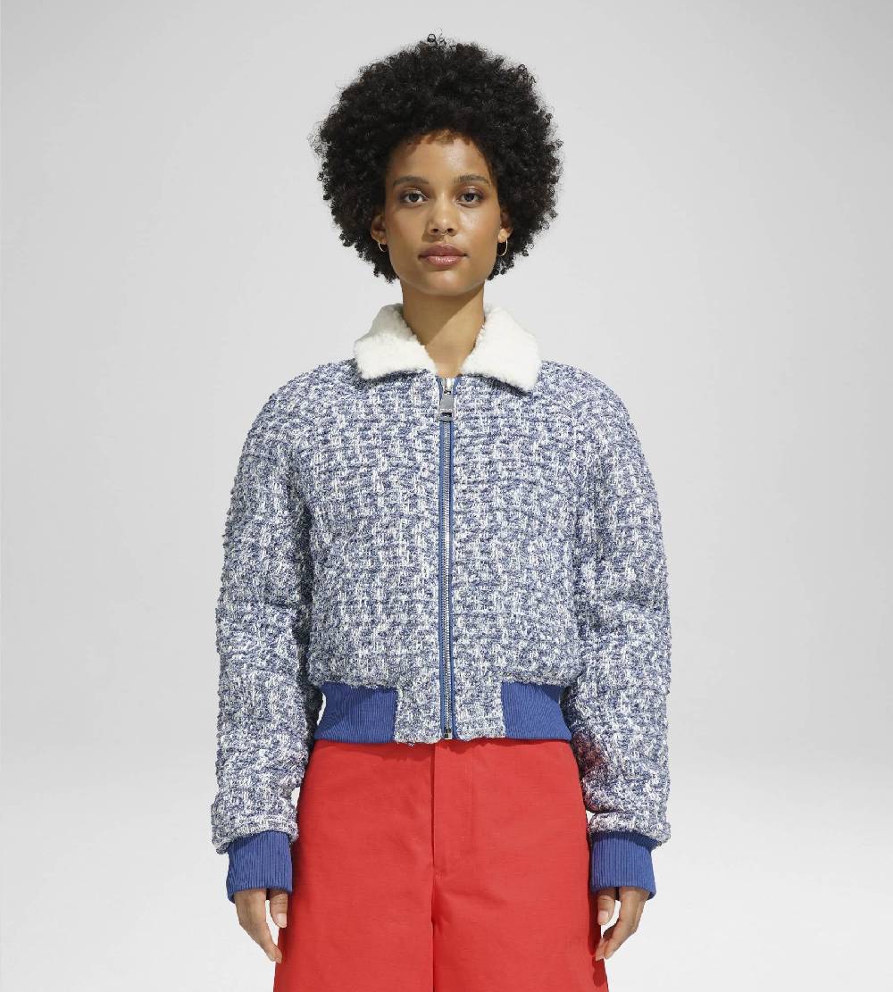 Khrisjoy JIM BOMBER TWEED DENIM Shopping Online