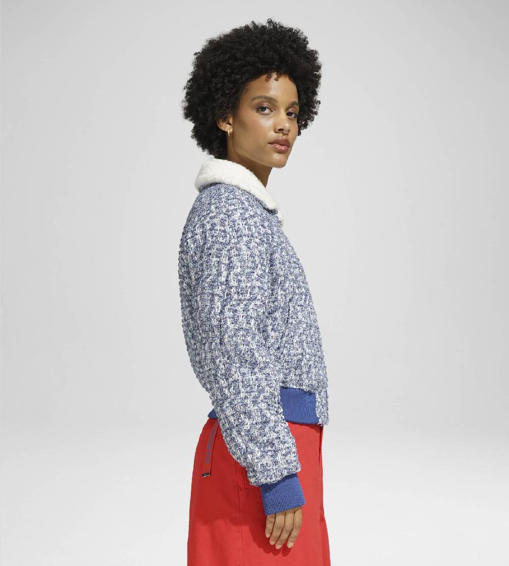 Khrisjoy JIM BOMBER TWEED DENIM Shopping Online