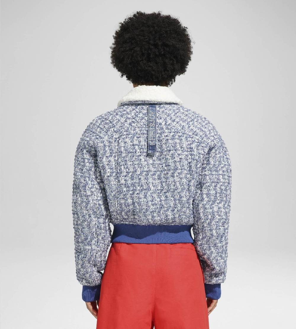 Khrisjoy JIM BOMBER TWEED DENIM Shopping Online