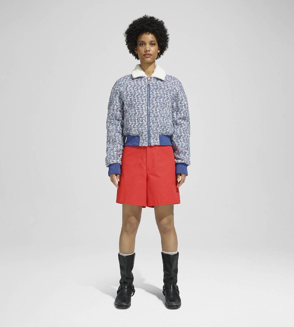Khrisjoy JIM BOMBER TWEED DENIM Shopping Online