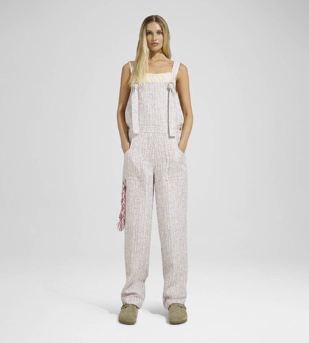 Khrisjoy SALOPETTE TWEED PAILLETTES TRAMÉ Prezzo Ridotto
