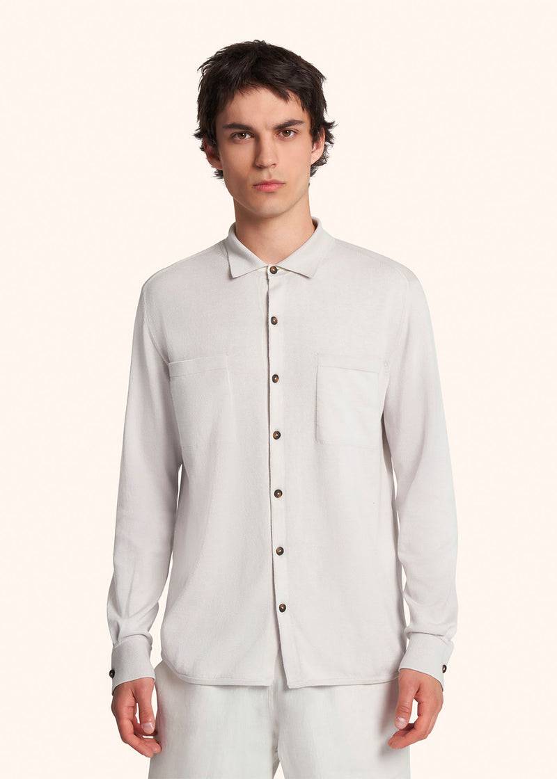 ﻿Kiton CAMICIA M/L COTONE UMK039702 Sottocosto