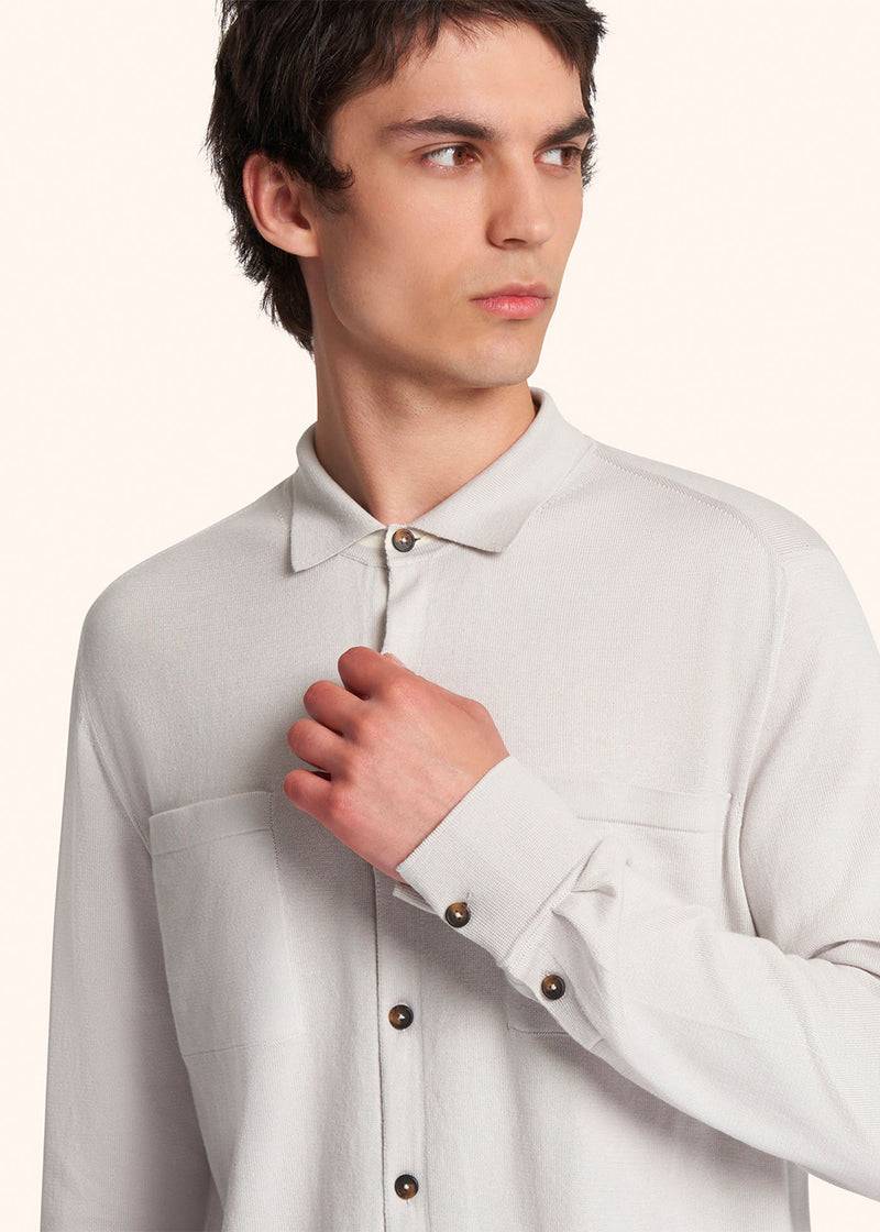 ﻿Kiton CAMICIA M/L COTONE UMK039702 Sottocosto