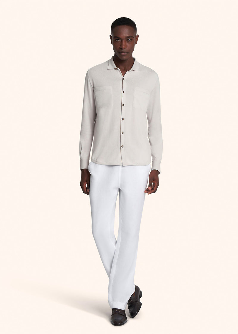 ﻿Kiton CAMICIA M/L COTONE UMK039702 Sottocosto