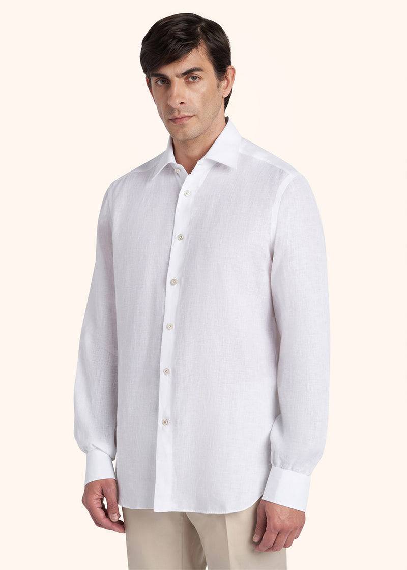 Kiton CAMICIA LINO UCMH0884701 Novità