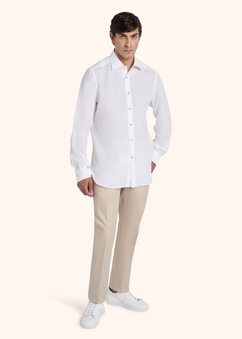 Kiton CAMICIA LINO UCMH0884701 Novità