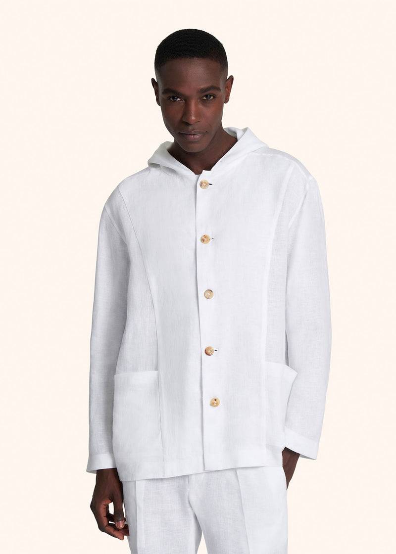 Kiton LUCA - FELPA C/CAPPUCCIO LINO UMCLUCAH0883801 Presa