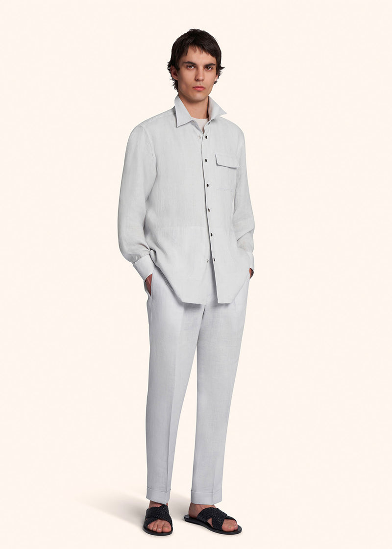 Kiton BUBA - CAMICIA LINO UMCBUBAH0883813 Outlet
