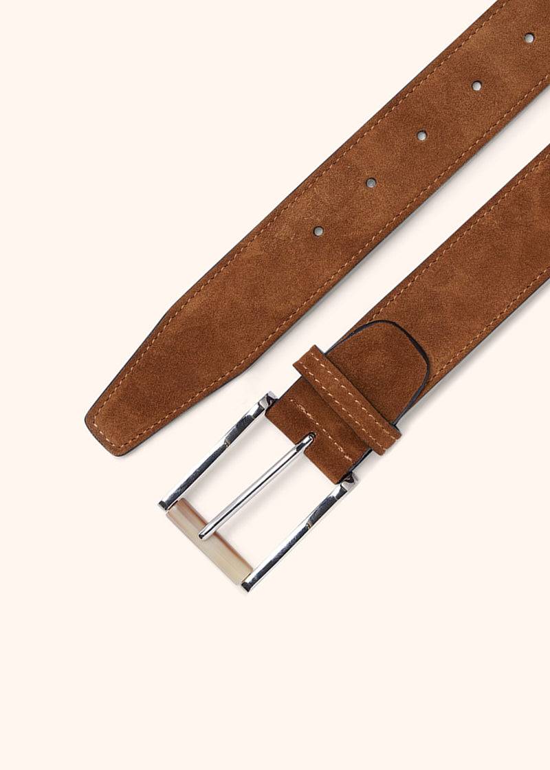 Kiton CINTURA Calfskin USC22CCN0013917 Nuovo