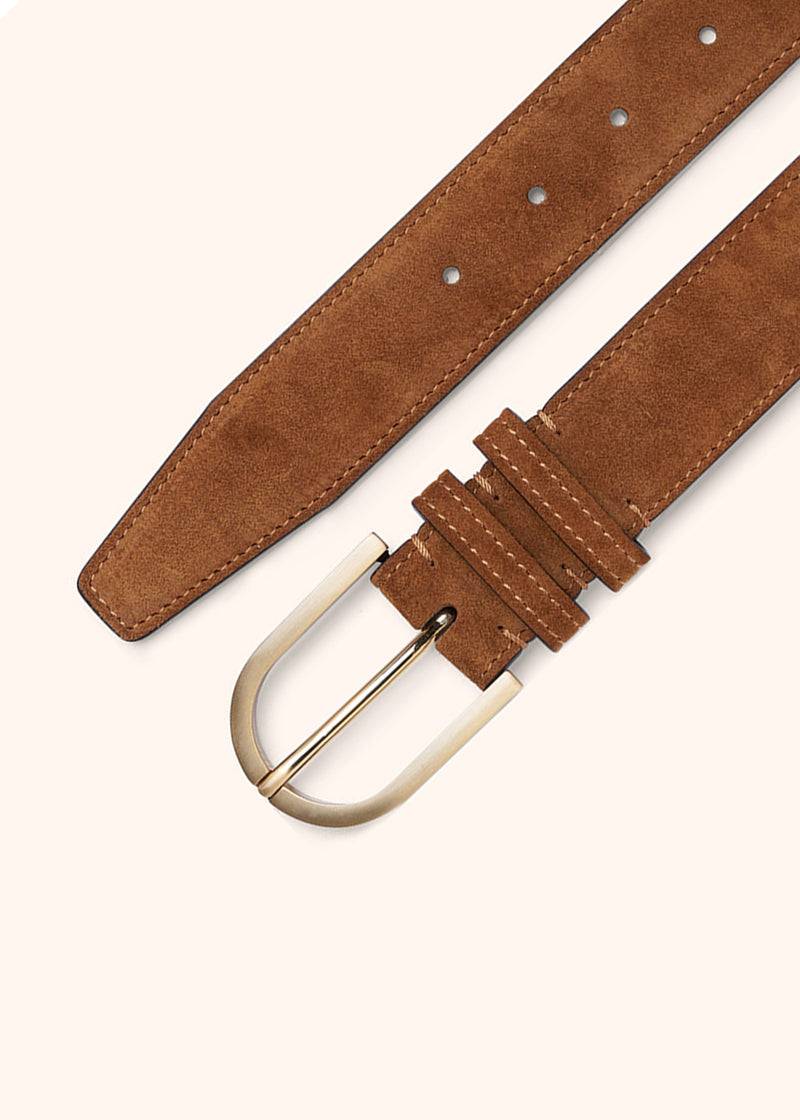 Kiton CINTURA Calfskin USC185ON0013917 Qualità