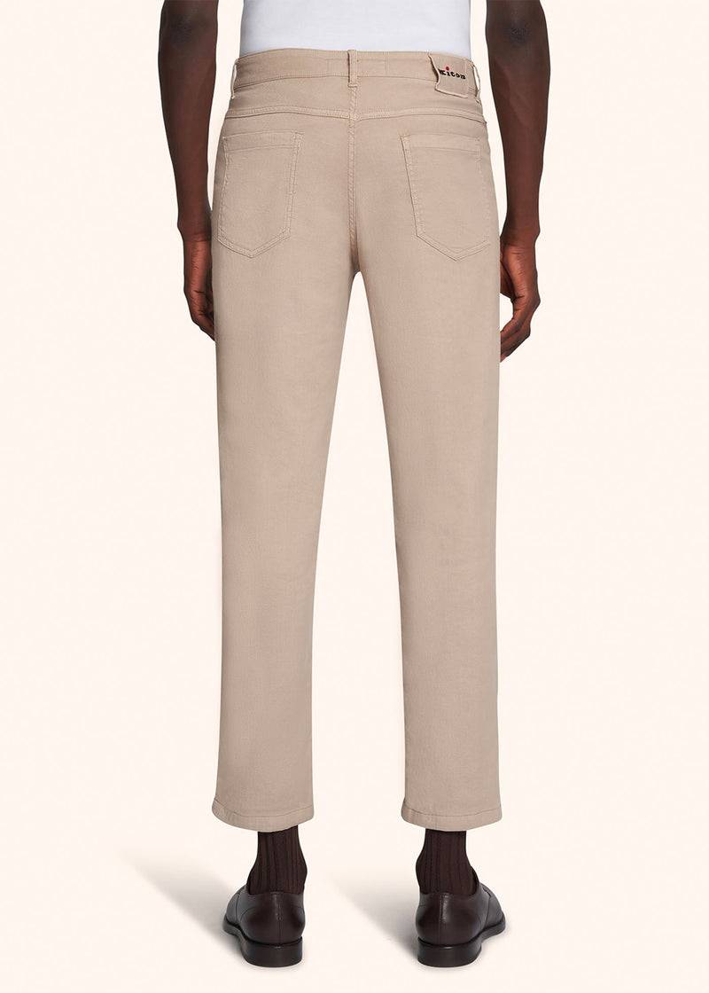 Kiton PANTALONI LINO UPNCARK0612D02 Saldi