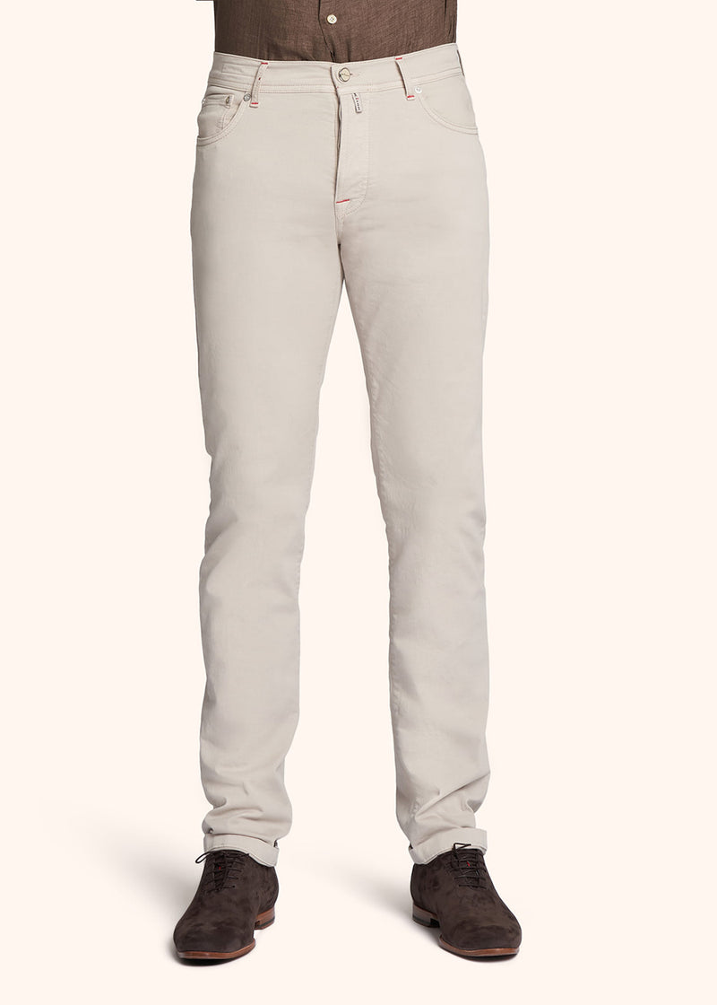 Kiton PANTALONI COTONE UPNJSMJ0738B04 Vendita Calda