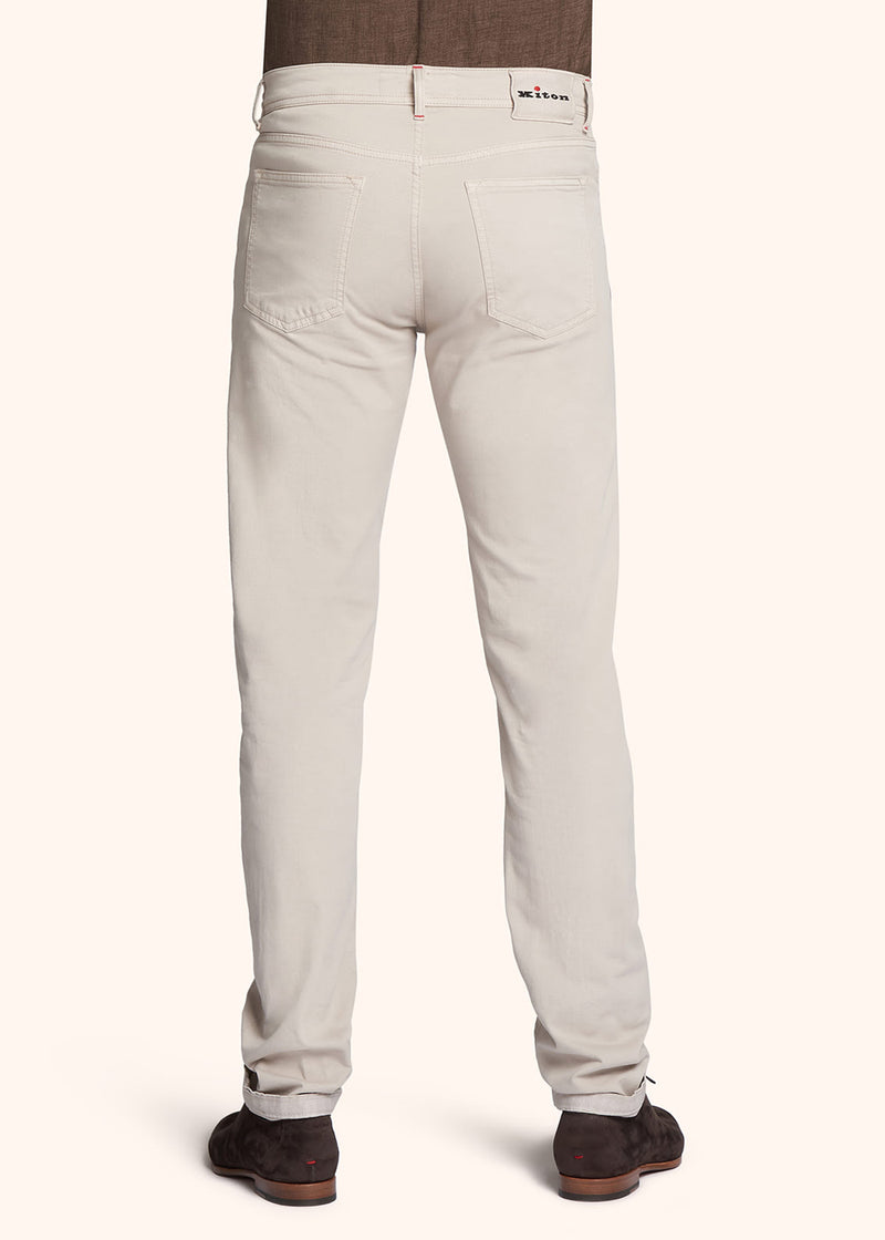 Kiton PANTALONI COTONE UPNJSMJ0738B04 Vendita Calda