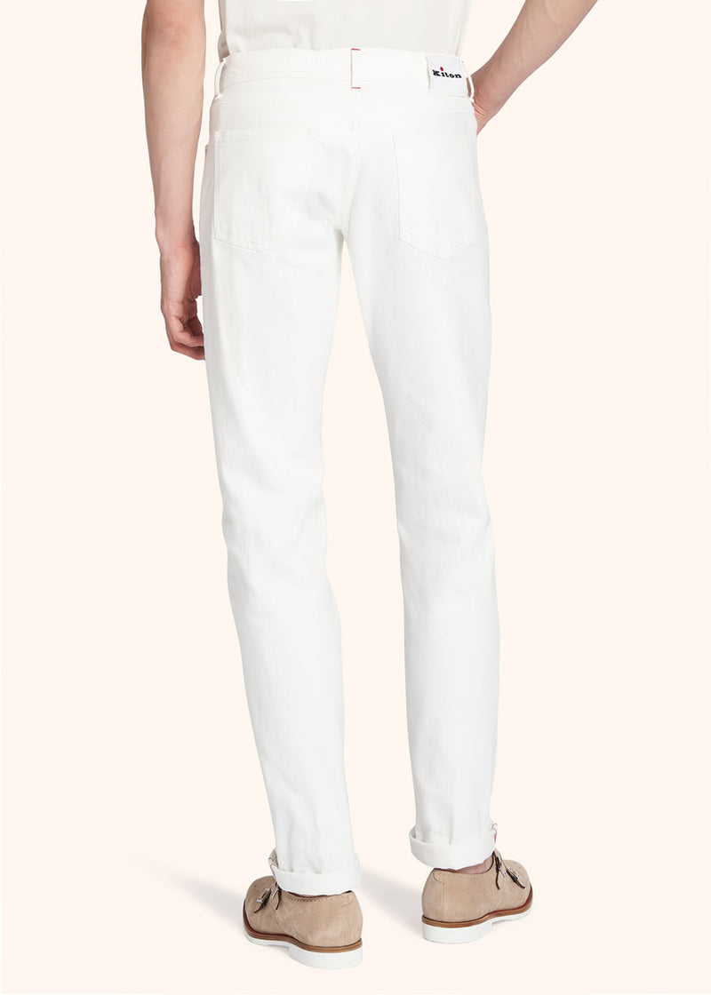 Kiton PANTALONI ULTRA SLIM COTONE UPNJSM2J0737B13 Saldi Di Fabbrica