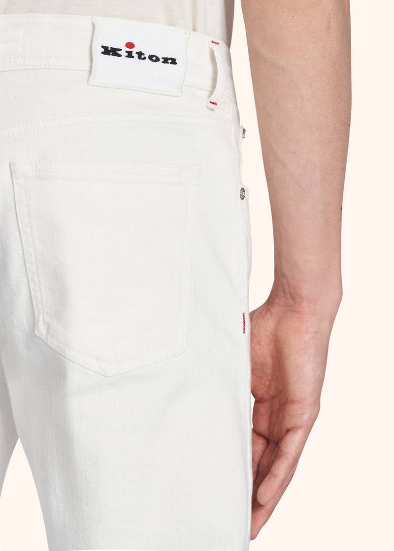 Kiton PANTALONI ULTRA SLIM COTONE UPNJSM2J0737B13 Saldi Di Fabbrica