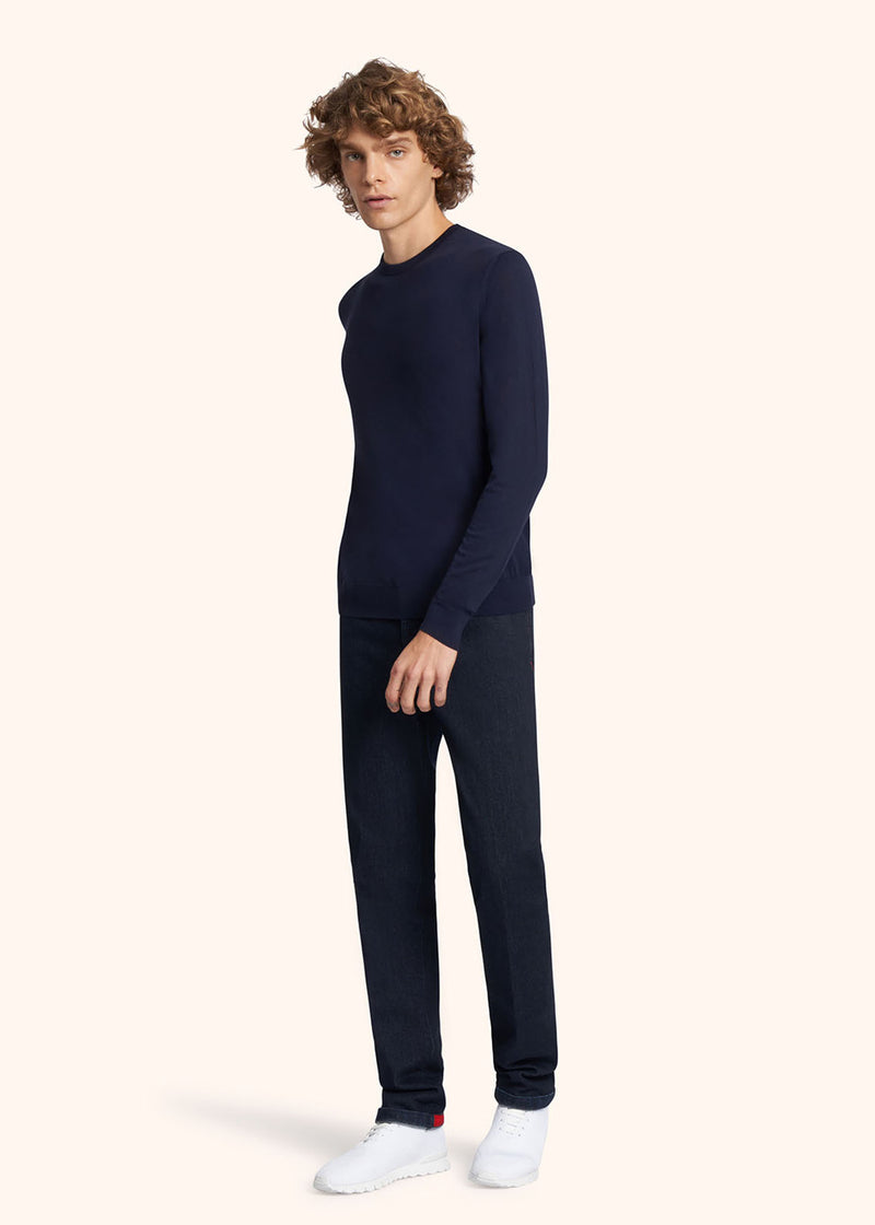 Kiton PANTALONI COTONE UPNJSMJ0763A04 Vendite Flash