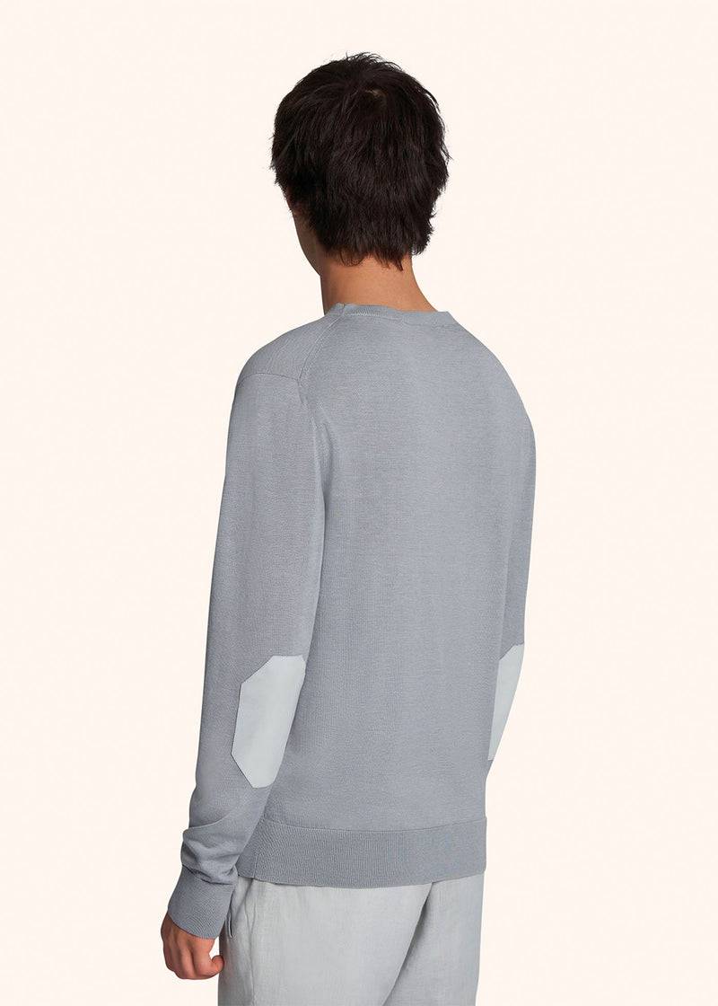Kiton MAGLIA GIROCOLLO M/L SETA UMK039001 Nuova