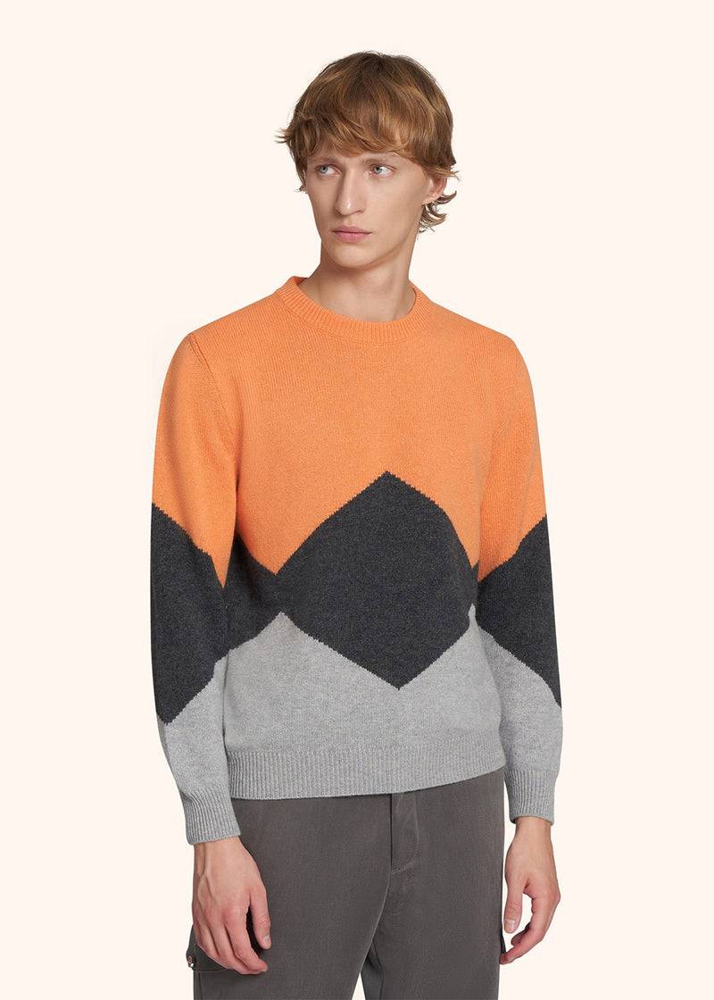 Kiton MAGLIA GIROCOLLO CASHMERE UK1468W23V170 Italy