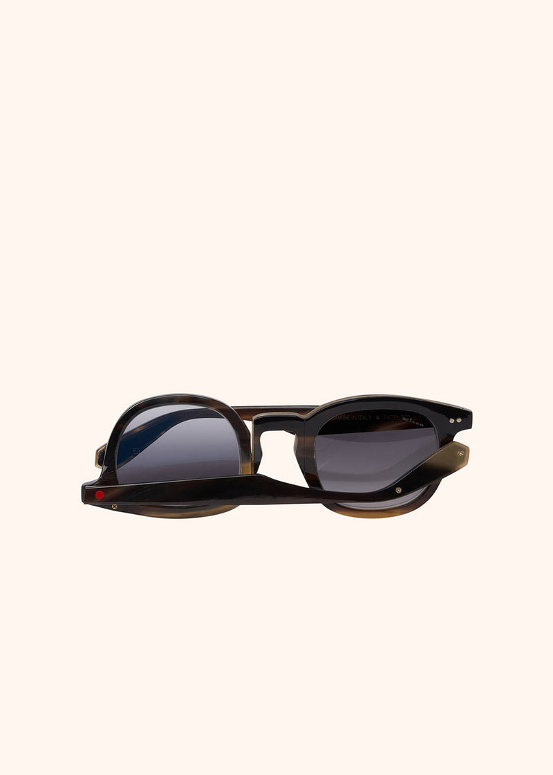Kiton PATHOS - OCCHIALI IN CORNO UOC003H4 Promozione