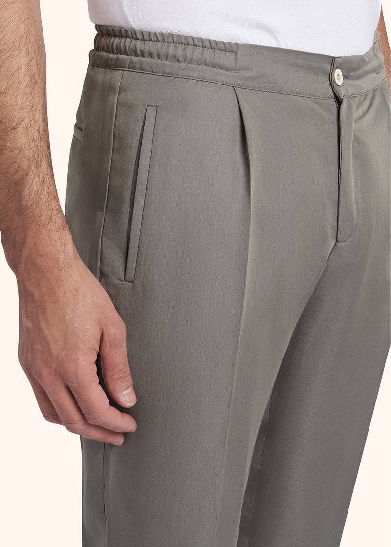 Kiton PANTALONI LYOCELL UPN01K0651C06 Consegna Veloce