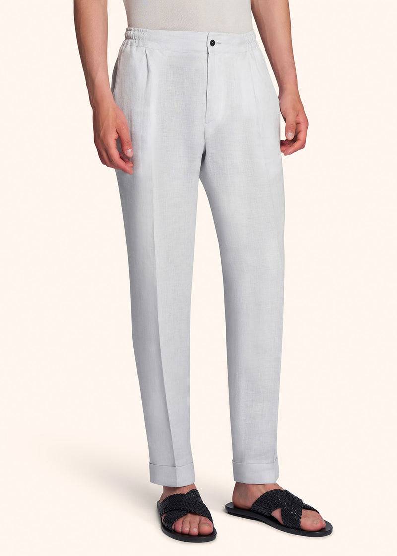 Kiton PANTALONI LINO UPN01H0883813 Promozione Limitata