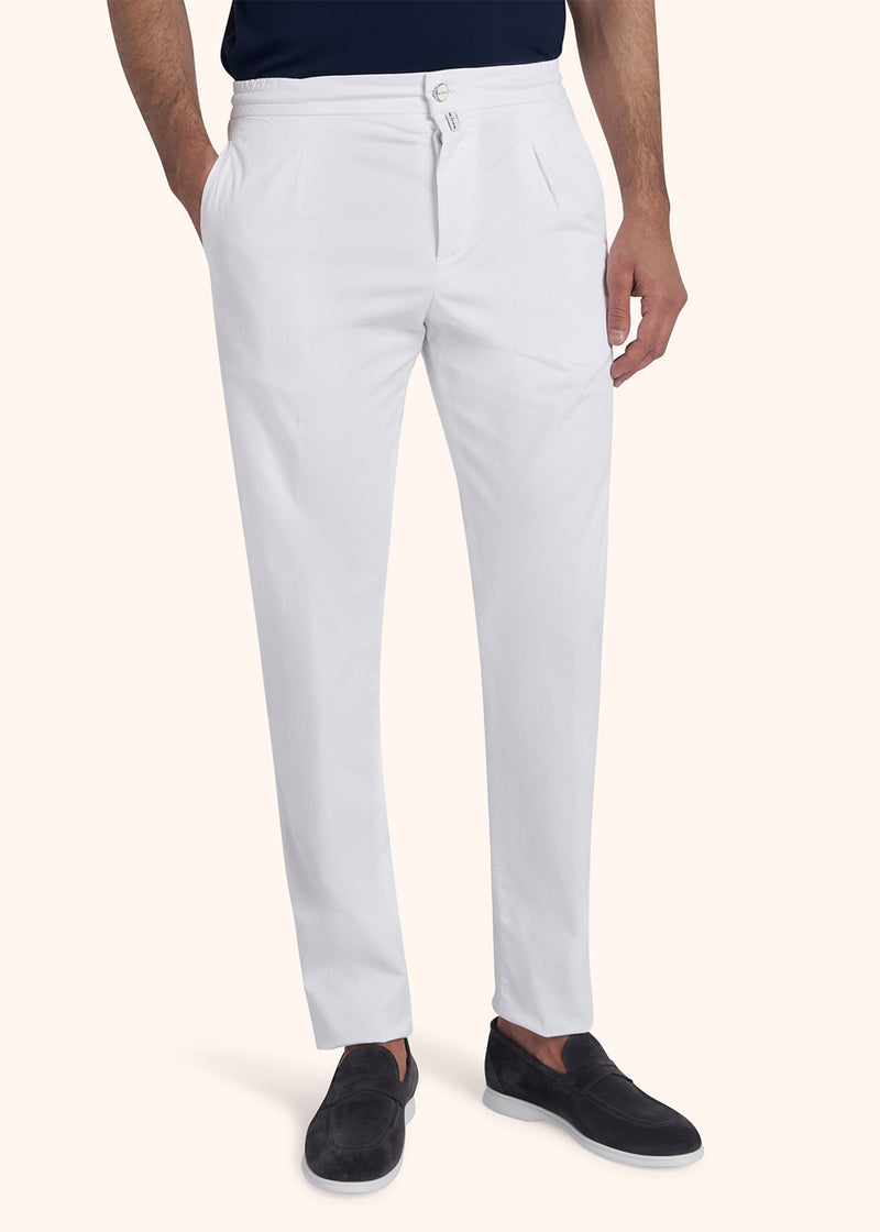 Kiton PANTALONI COTONE UP1LACK0600D12 Affare Del Giorno