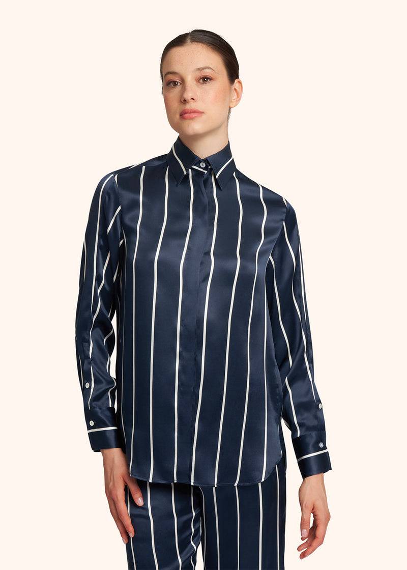 Kiton CAMICIA SETA D55442K0978C05 Vendita