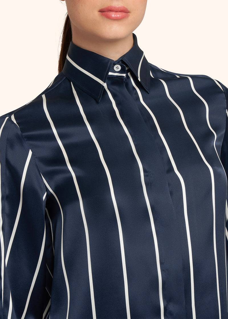 Kiton CAMICIA SETA D55442K0978C05 Vendita