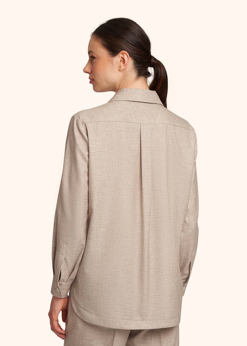 Kiton CAMICIA LANA VERGINE D50429K0627C09 Convenienza