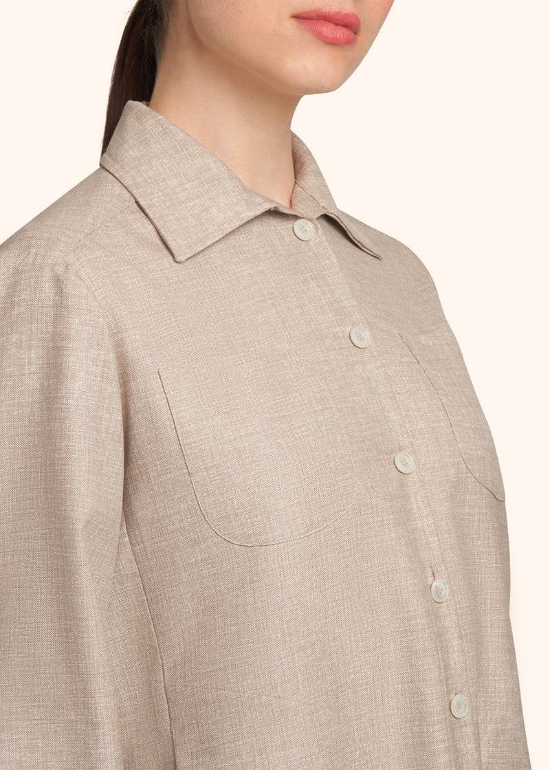 Kiton CAMICIA LANA VERGINE D50429K0627C09 Convenienza