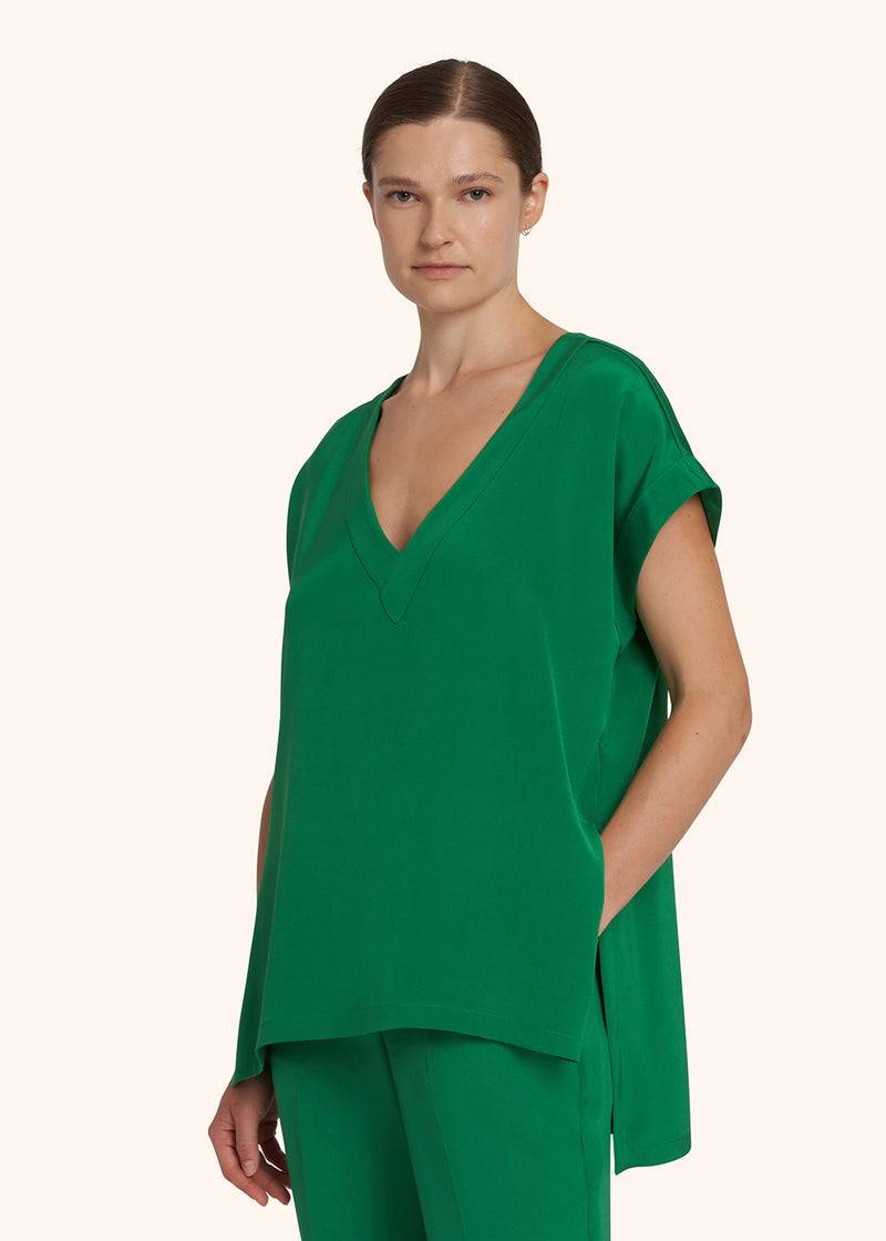 Kiton CAMICIA SETA D53423K0977A06 Soddisfazione Garantita