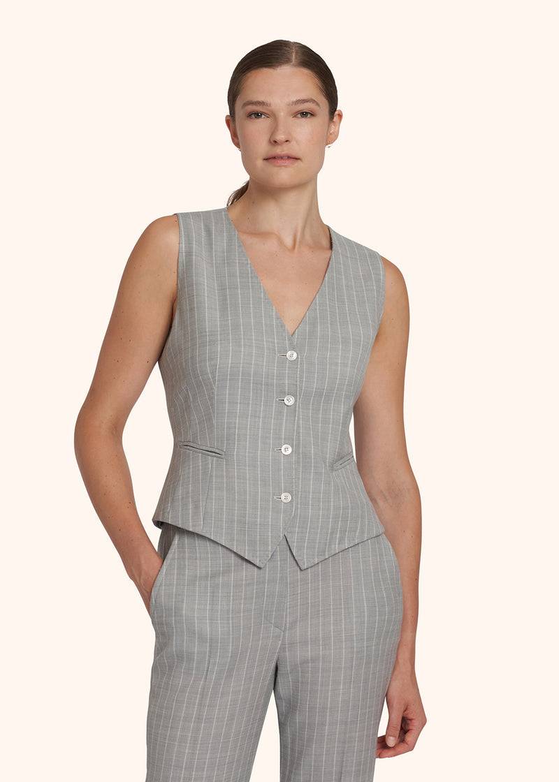 Kiton GILET Lana D47456K0944B01 Promozione