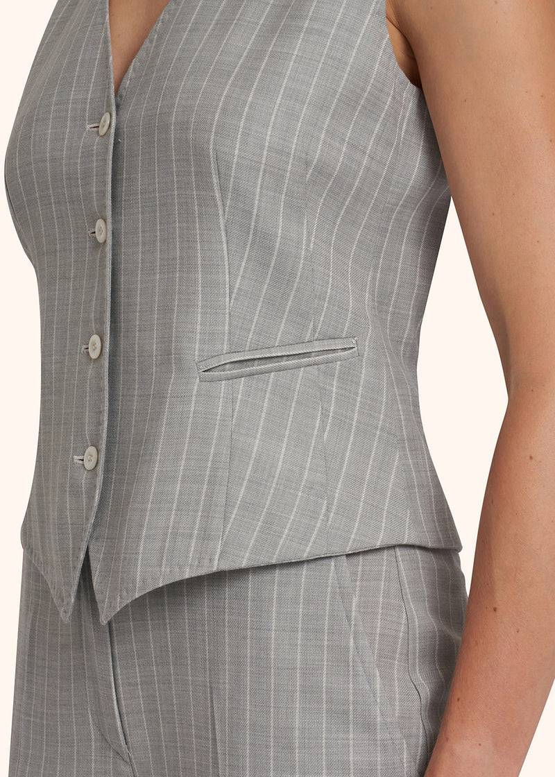 Kiton GILET Lana D47456K0944B01 Promozione