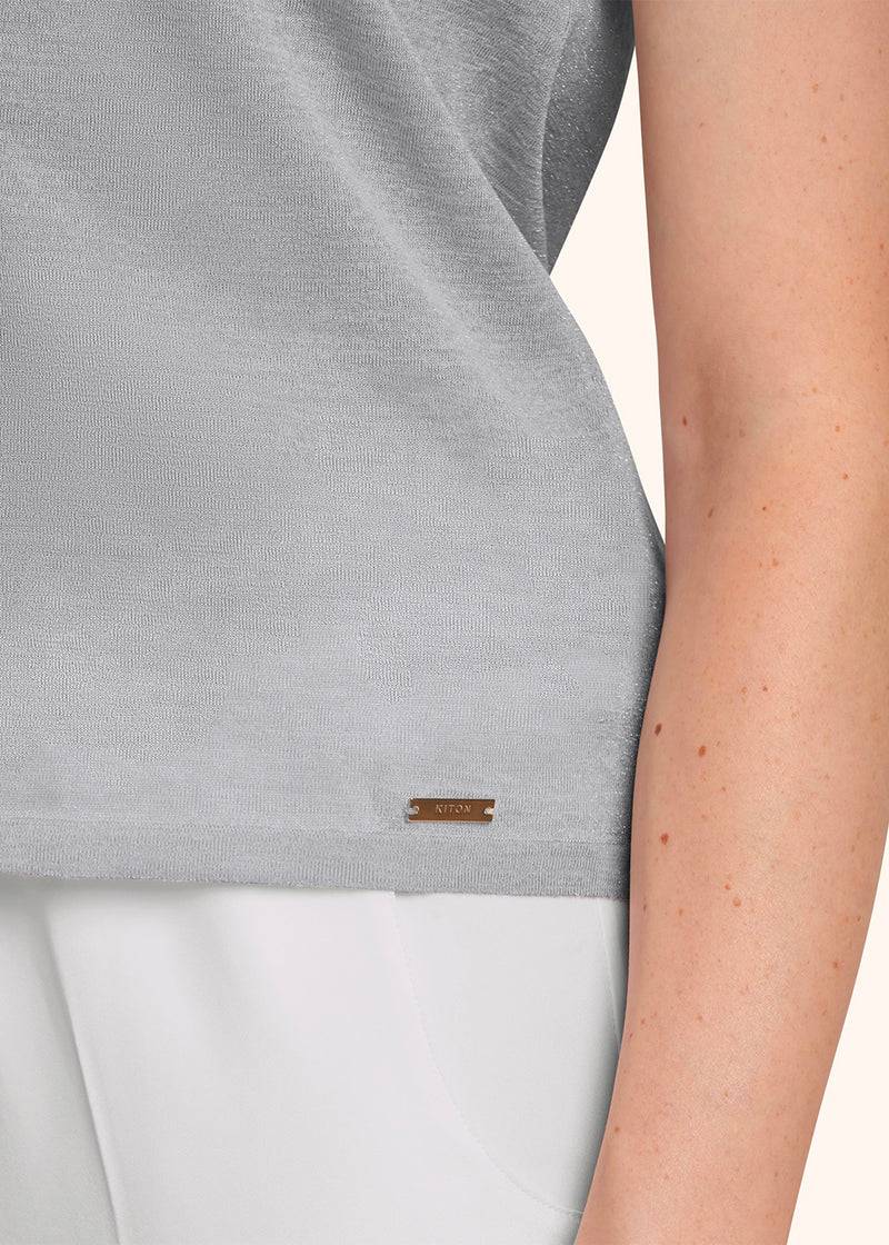 Kiton MAGLIA GIROCOLLO SETA D5771900120 Promozione Limitata