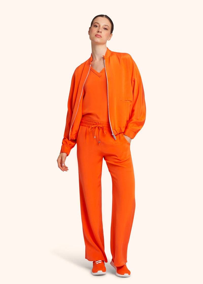 Kiton PANTALONI SETA D48122K0977A17 Sconto