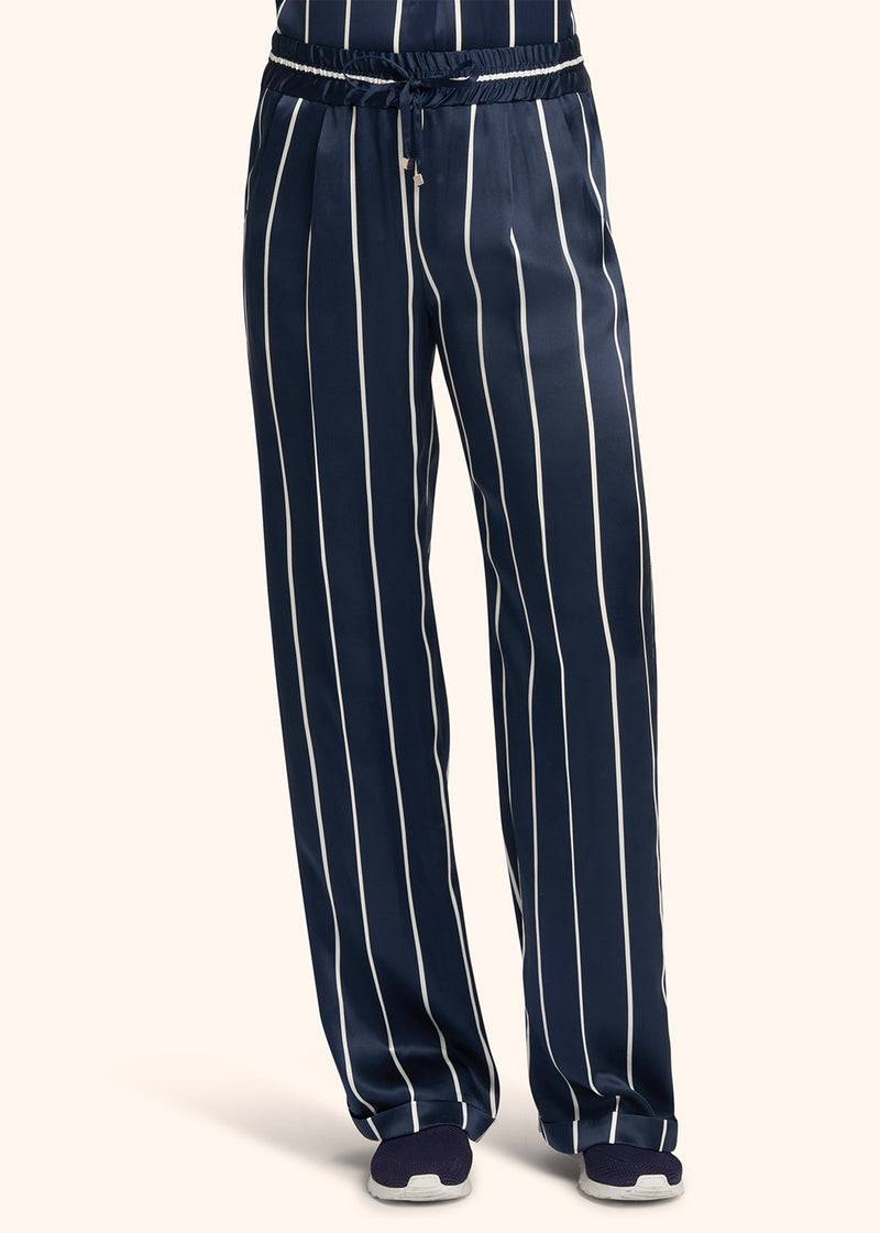 Kiton PANTALONI SETA D56106K0978C05 Offerta