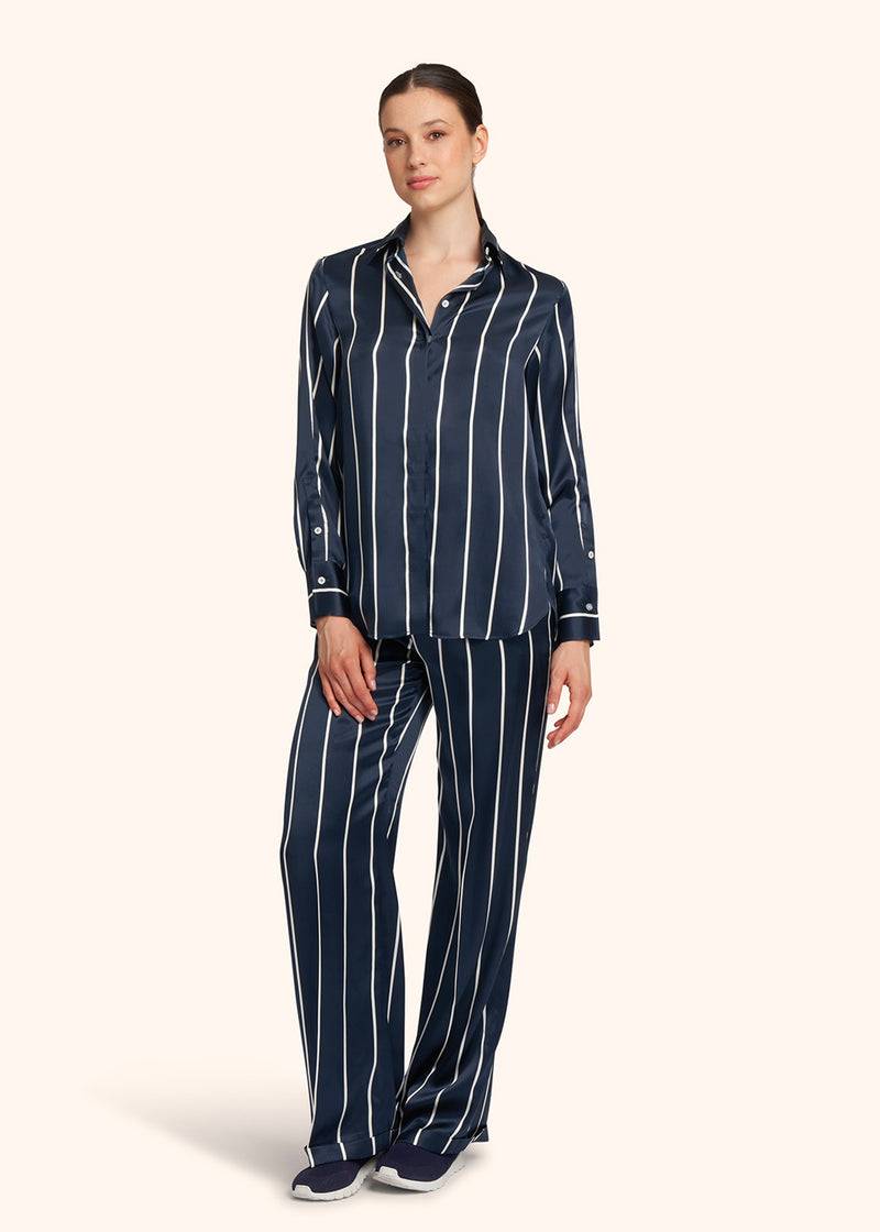 Kiton PANTALONI SETA D56106K0978C05 Offerta
